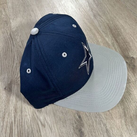 Vintage Sports Specialties Dallas Cowboys‎ Hat Snapback NFL Blue Gray Cap - Picture 9 of 9